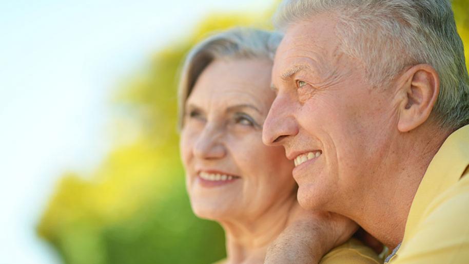 Elderly couple