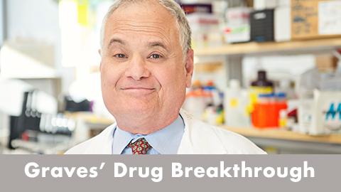 Dr. Terry Smith in his lab - Graves Drug Breakthrough
